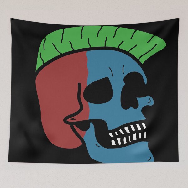 Item preview, Old Punks Never Die Abstract Art designed and sold by hvasilevshop.