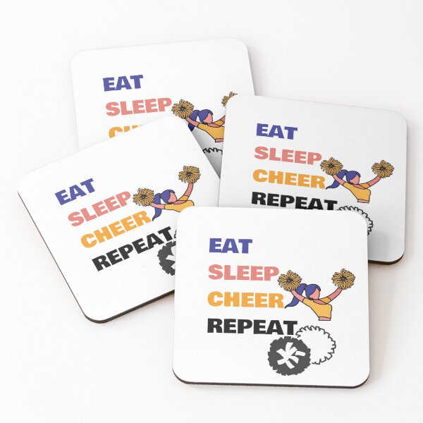 Item preview, Eat sleep cheer repeat  designed and sold by tgislayer.