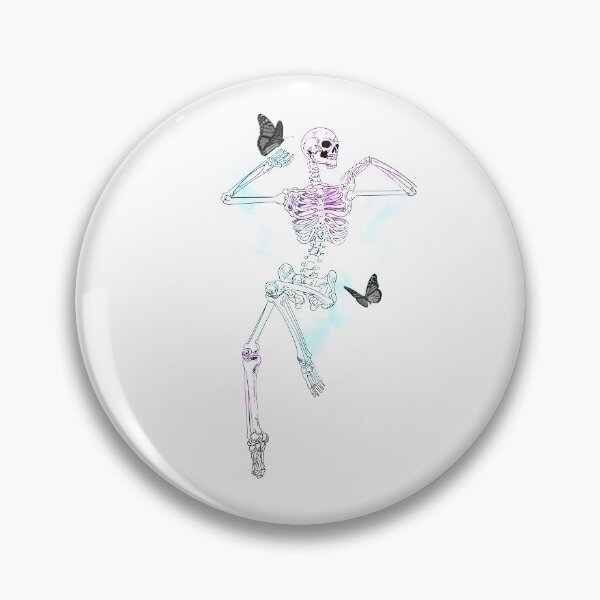 Item preview, Skeleton with butterfly color designed and sold by alle024gg.