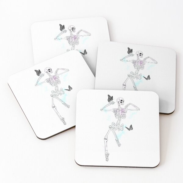 Item preview, Skeleton with butterfly color designed and sold by alle024gg.