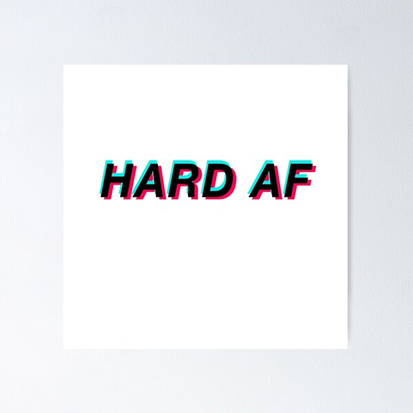 Item preview, Hard AF designed and sold by directgifts.