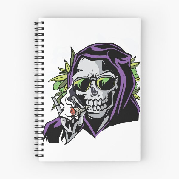 Item preview, Skeleton Smoking Marijuana  designed and sold by TRIBExSPACE.