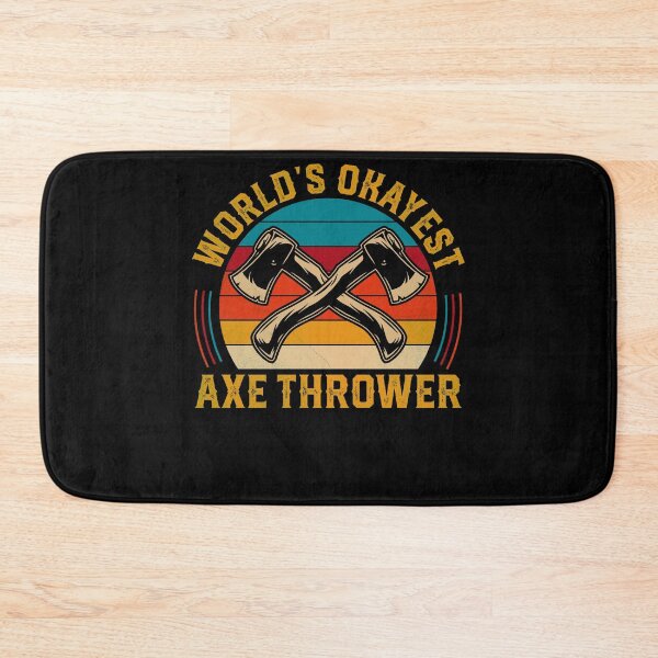 Item preview, Axe Throwing - World's Okayest Axe Thrower designed and sold by LipiShop.