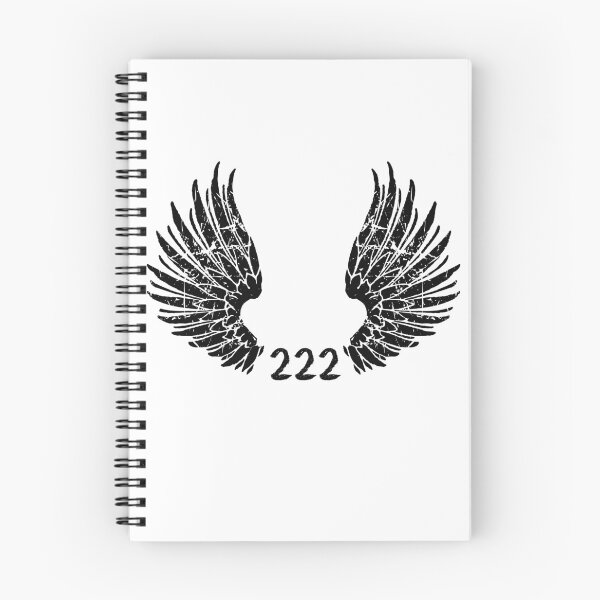 Item preview, 222 angel number black gift designed and sold by alfa-rouk.