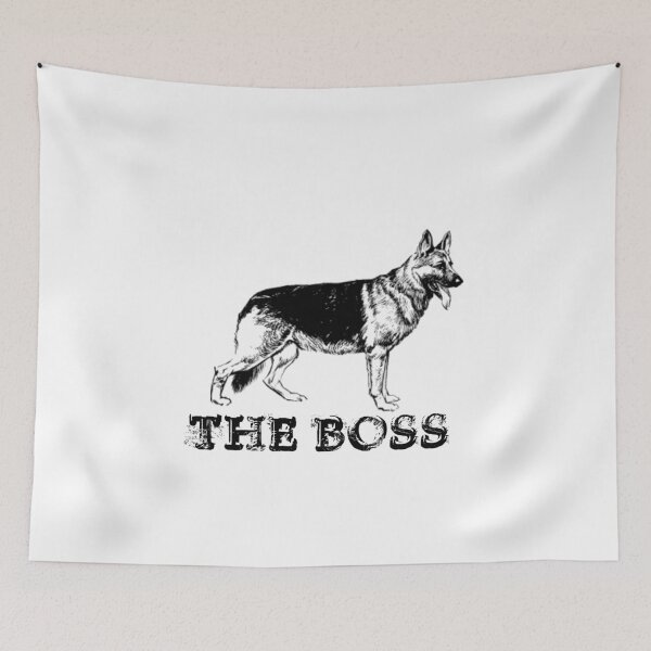 Item preview, The Boss Dog,German Shepherd Dog designed and sold by yousseftalat2.