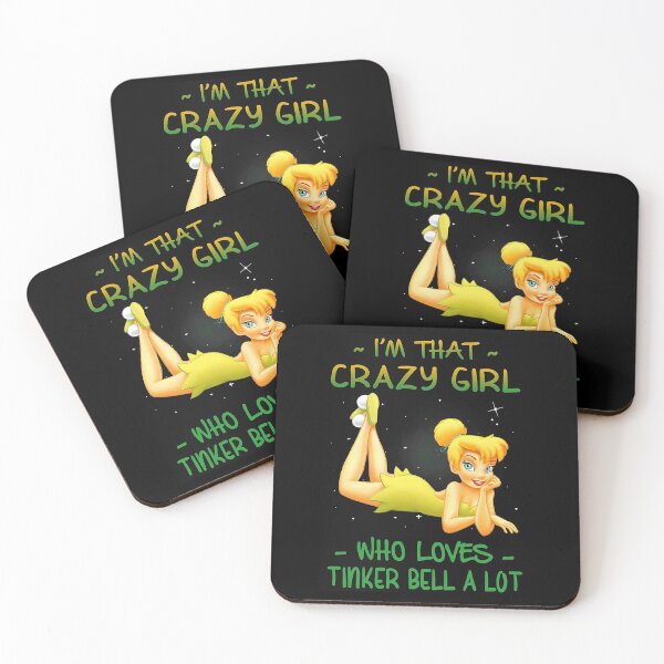 Item preview, I’m that crazy girl who loves tinkerbell a lot, design designed and sold by KirstenMartine.