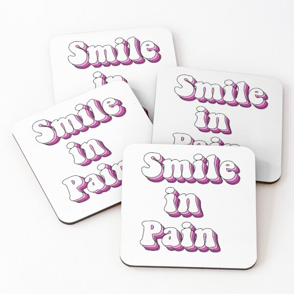 Item preview, smile in pain pink designed and sold by ramith-concept.