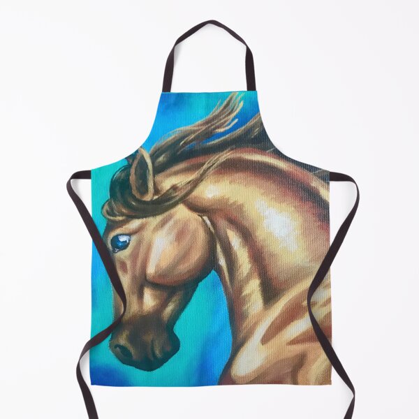 Item preview, Wild Golden Horse Painting designed and sold by Lady-Lilac.