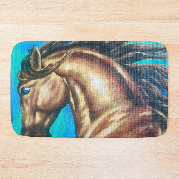 Item preview, Wild Golden Horse Painting designed and sold by Lady-Lilac.