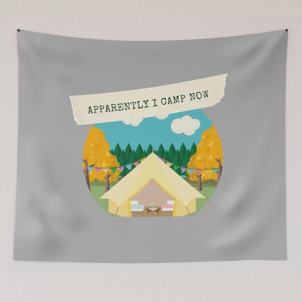 Item preview, Apparently I Camp Now designed and sold by spelina.