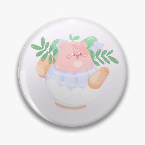 Item preview, bulbapixel Muffin the hamster in a teapot designed and sold by Bulbapixell.