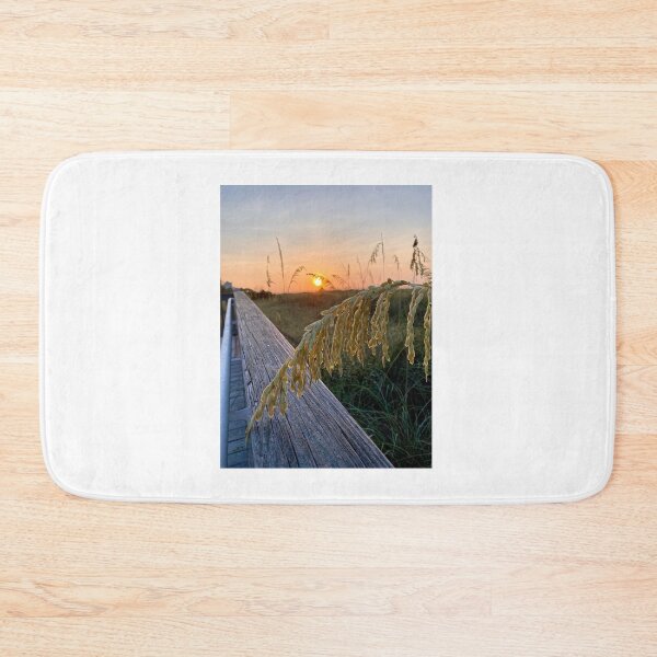 Item preview, Sunrise Sea Oats on a Boardwalk  designed and sold by arishatz.