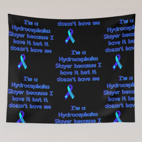Item preview, Hydrocephalus slayer hydrocephalus Awareness  designed and sold by Designs Of all kinds.