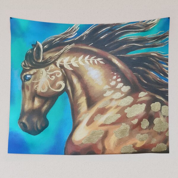 Item preview, Gilded Horse Painting designed and sold by Lady-Lilac.