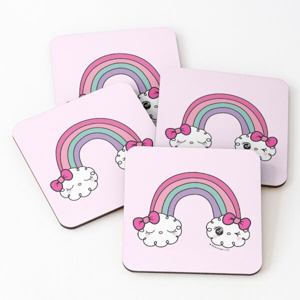 Item preview,  cute kawaii cloud and rainbow designed and sold by princessmi-com.
