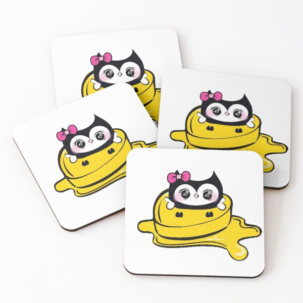 Artikelvorschau, Eule in der Butter, süße kawaii Eule Art entworfen und verkauft von princessmi-com.
