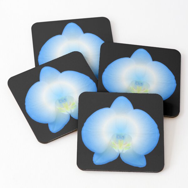 Item preview, Beautiful Cute Blue Orchid Flower Pattern designed and sold by Zareen Sayyed.