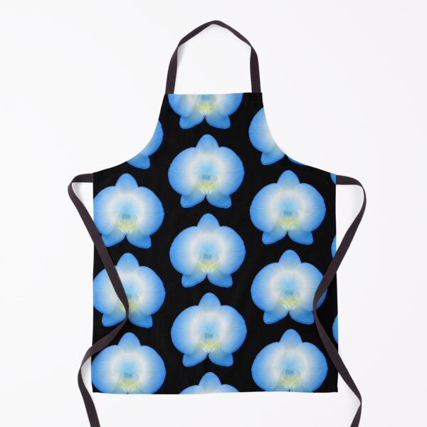 Item preview, Beautiful Cute Blue Orchid Flower Pattern designed and sold by Zareen Sayyed.