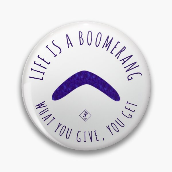 Item preview, "Life Is A Boomerang"- by P FashionArt designed and sold by BK-Fishing.