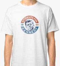 John F. Kennedy 'Students for Kennedy' 1960 Presidential Campaign Classic T-Shirt