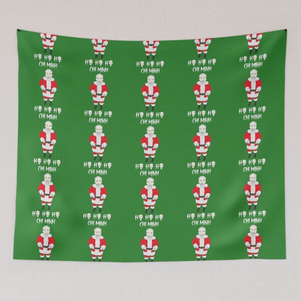 Item preview, Ho Ho Ho Chi Minh Communist Christmas designed and sold by RevolutionInPaint.