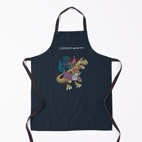 Item preview, Clanosaurus Rex LINDSAYsaurus rex Lindsay Family Tartan designed and sold by Lisa Rotenberg.