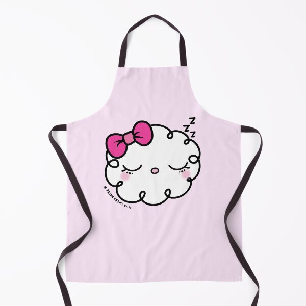 Item preview, sleeping cloud with pink ribbon designed and sold by princessmi-com.