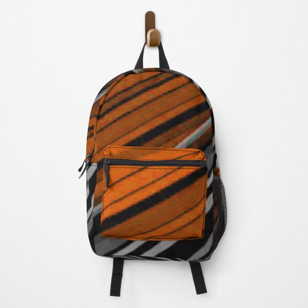 Item preview, Orange & silver lines abstract art designed and sold by NexusArts.