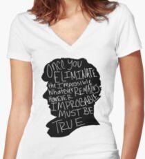 Impossible Women's Fitted V-Neck T-Shirt