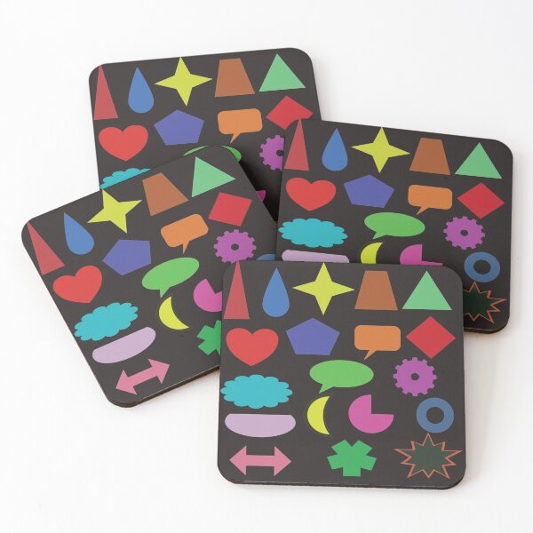 Item preview, Retro Designs Geometric Shapes designed and sold by delohill.
