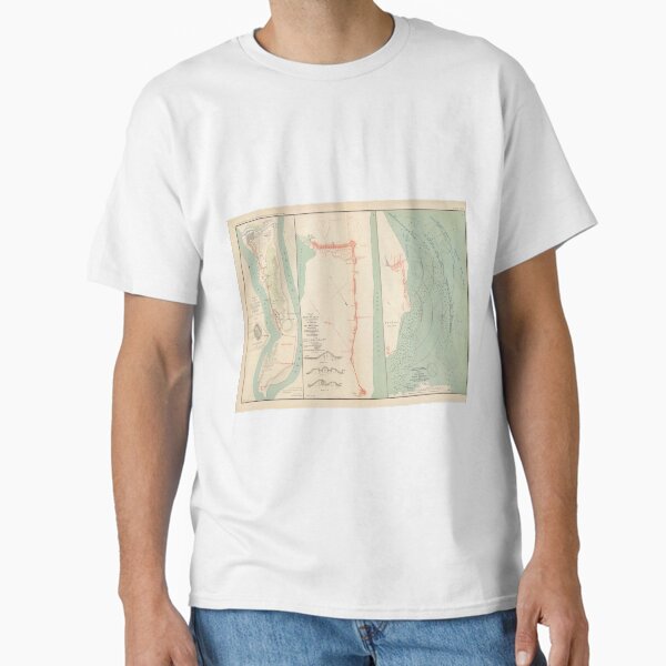 Item preview, Old Second Battle of Fort Fisher Map (1895) Vintage American Civil War Siege Atlas designed and sold by BravuraMedia.