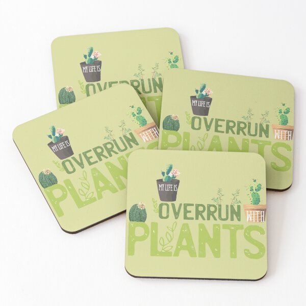 Item preview, My life overrun  with plants  designed and sold by Artezia.