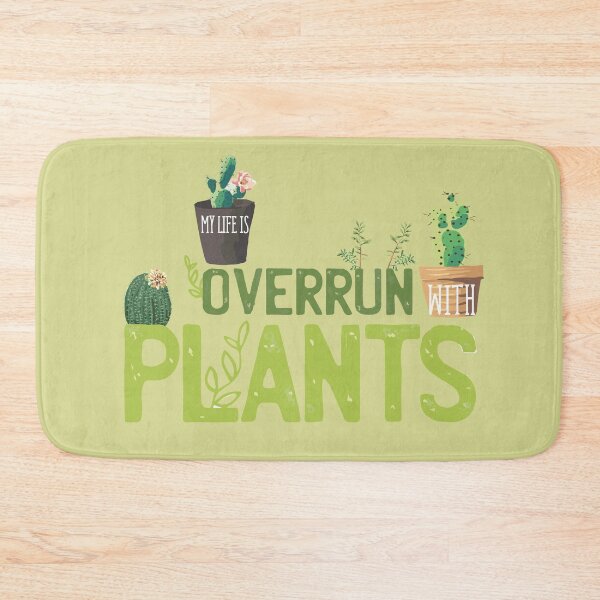 Item preview, My life overrun  with plants  designed and sold by Artezia.