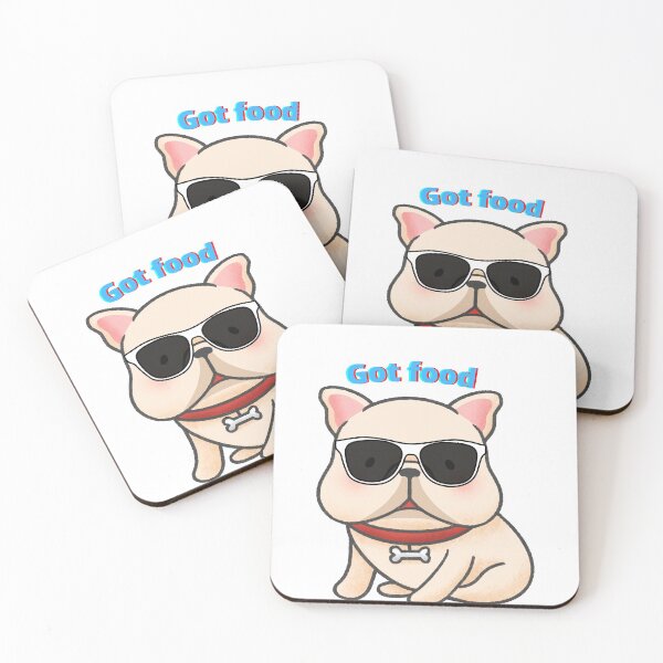 Artikelvorschau, Bulldogge hat Essen bekommen entworfen und verkauft von AceKarDesigns.