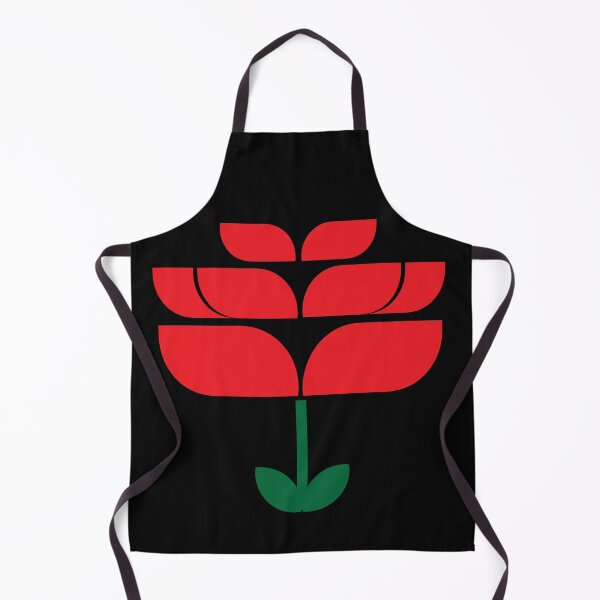Item preview, Blommor {Nordic Flower on black designed and sold by Yellow-Studio.