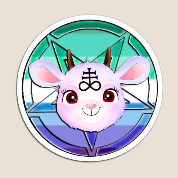 Item preview, Cute Gay pride pentagram designed and sold by MrsKittythulhu.
