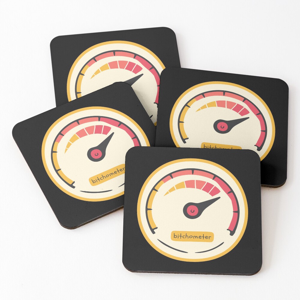 Item preview, Coasters (Set of 4) designed and sold by avocadissimo.