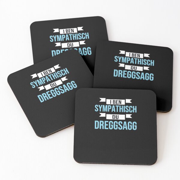 Artikelvorschau, Ich bin sympathisch - schwäbische Sprüche - entworfen und verkauft von Schwaben Designs.