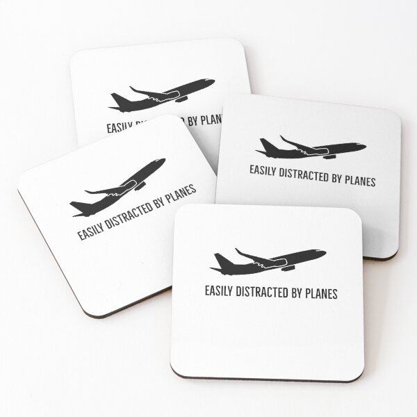 Item preview, Easily Distracted By Planes designed and sold by QualiteesArt.