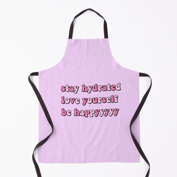 Item preview, Stay hydrated love yourself be happy sticker designed and sold by Zubiaxoo.