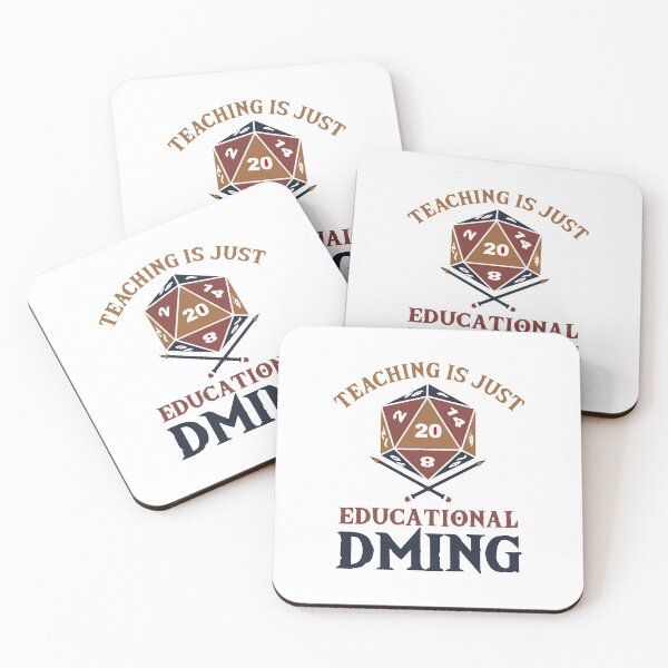 Item preview, TEACHING IS JUST EDUCATIONAL DMING designed and sold by Audrinashop.