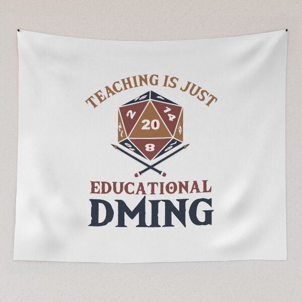 Item preview, TEACHING IS JUST EDUCATIONAL DMING designed and sold by Audrinashop.