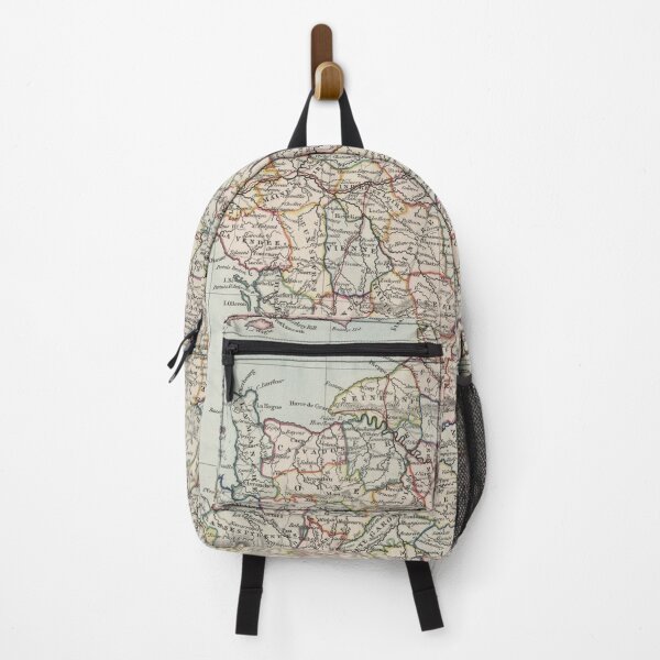 Item preview, Old France Map (1850) Vintage French Country Atlas designed and sold by BravuraMedia.