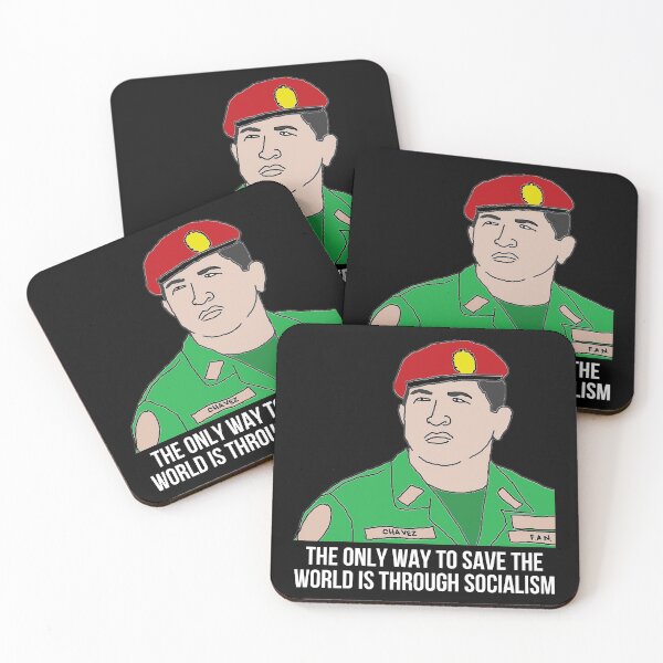 Item preview, Hugo Chavez Socialism Quote designed and sold by RevolutionInPaint.