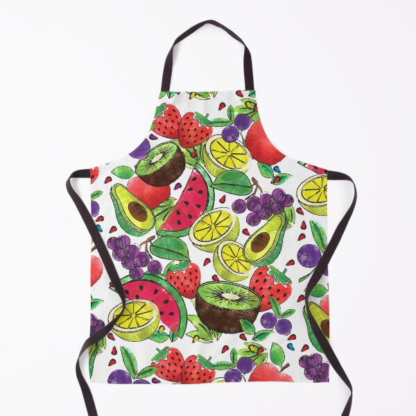 Item preview, Different Fruits in colorful pencil sketch designed and sold by Soumita.