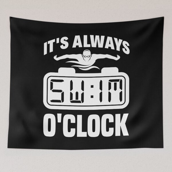 Item preview, Artistic Synchronized Swimming It's Always Swim O'clock designed and sold by ShopTheStyle.
