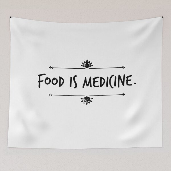 Item preview, Food is Medicine by Christie Olstad designed and sold by WildVeda.