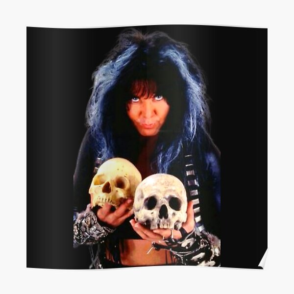 “BLACKIE LAWLESS” Poster for Sale by MetalRockProg | Redbubble