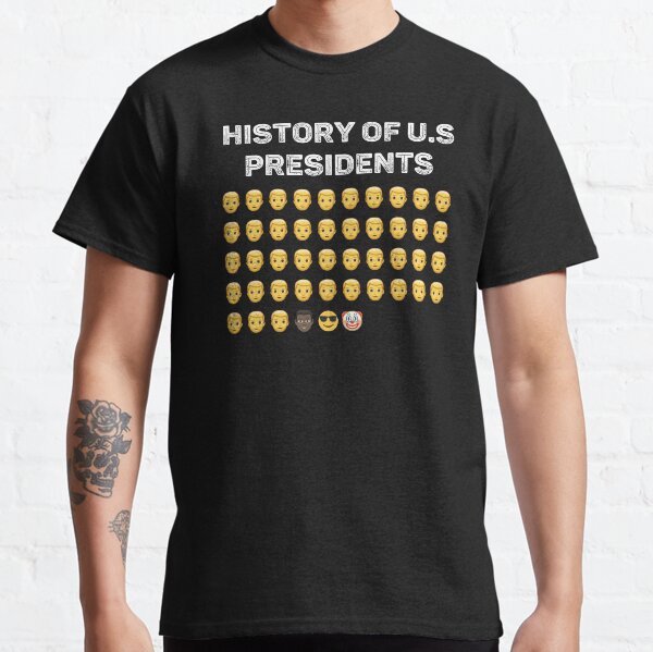 History Of US Presidents 46th Clown Emoji Classic T-Shirt