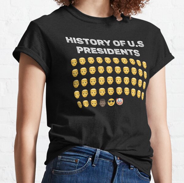 History Of US Presidents 46th Clown Emoji Classic T-Shirt